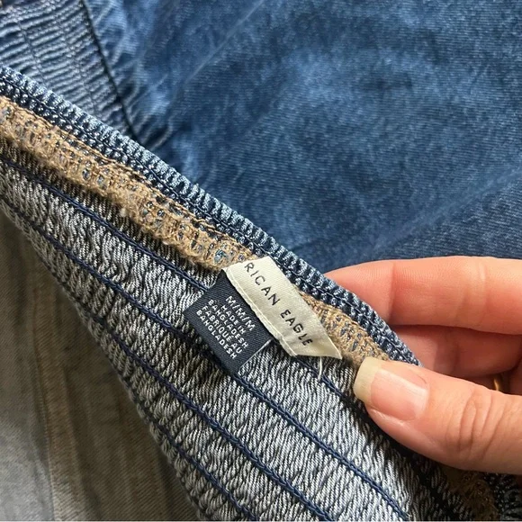 NWT American Eagle Denim Halter Top - Picture 5 of 5